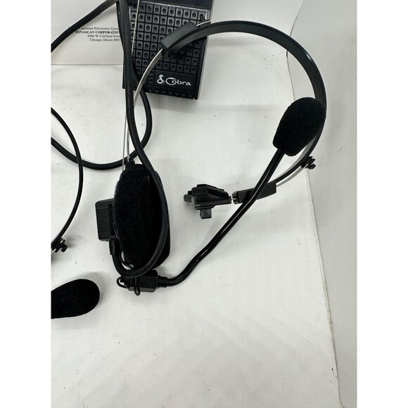 Cobra Command Call Voice-Activated FM 2-Way Radio Model HC-200 With Headsets - Picture 6 of 12